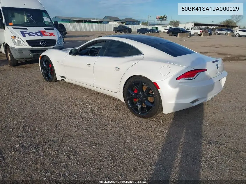 50GK41SA1JA000029 2018 Karma Revero
