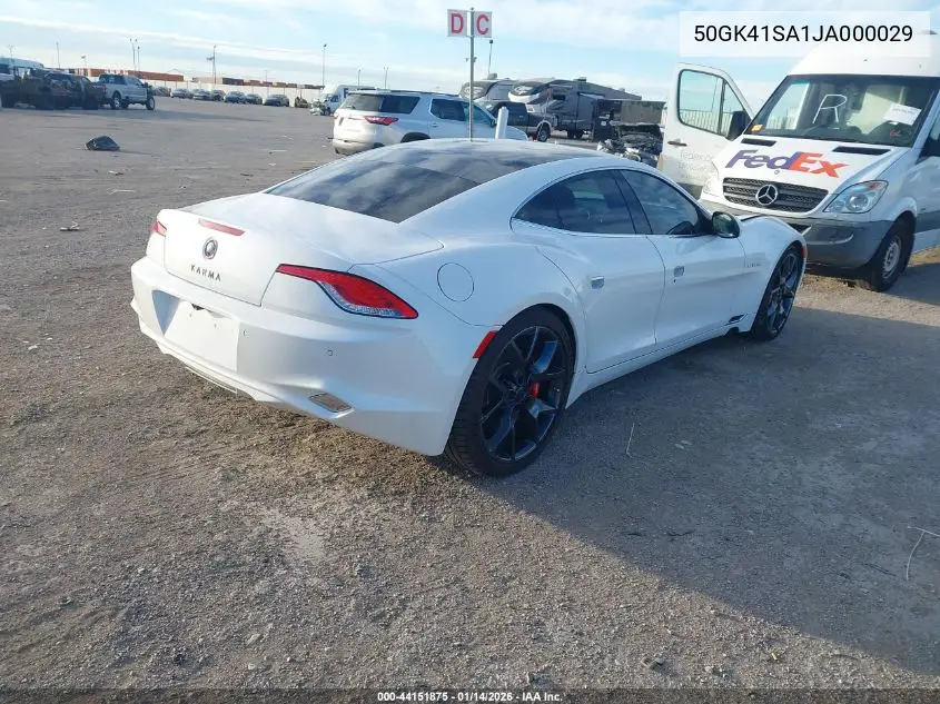 50GK41SA1JA000029 2018 Karma Revero