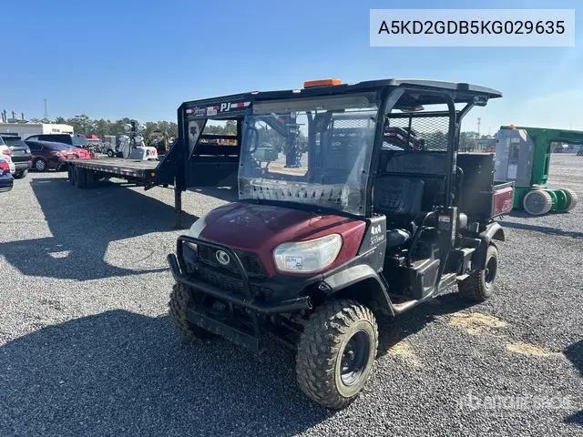 A5KD2GDB5KG029635 2019 Kubota Rtv-X 1140 2019 Kubota Rtv-X1140 4X4 Utility Vehicle
