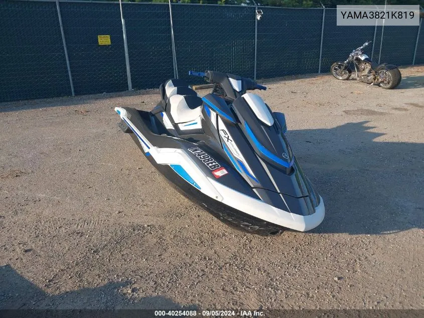 YAMA3821K819 2019 Yamaha Yamaha Fx Cruiser Ho