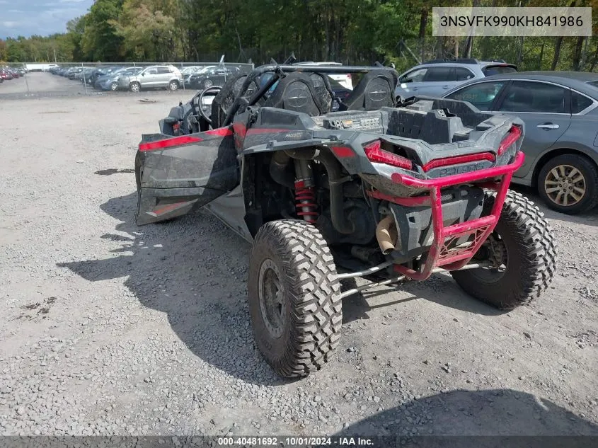 3NSVFK990KH841986 2019 Polaris Rzr Xp 4 1000 Eps Ride Command Edition