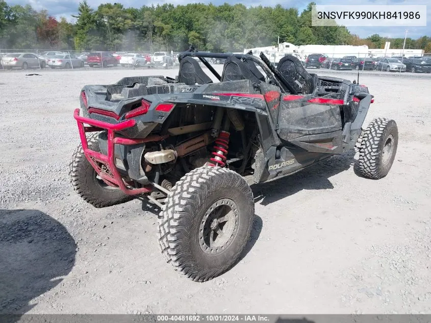 3NSVFK990KH841986 2019 Polaris Rzr Xp 4 1000 Eps Ride Command Edition