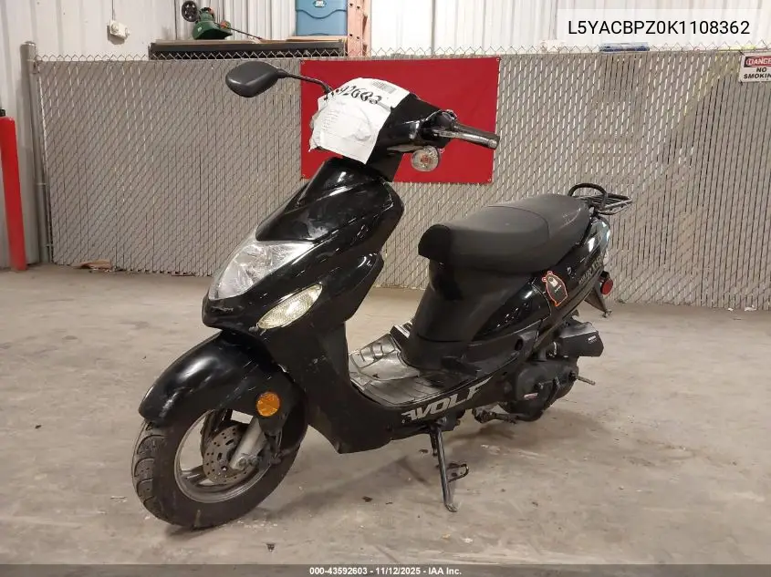 L5YACBPZ0K1108362 2019 Wolf Rx-50