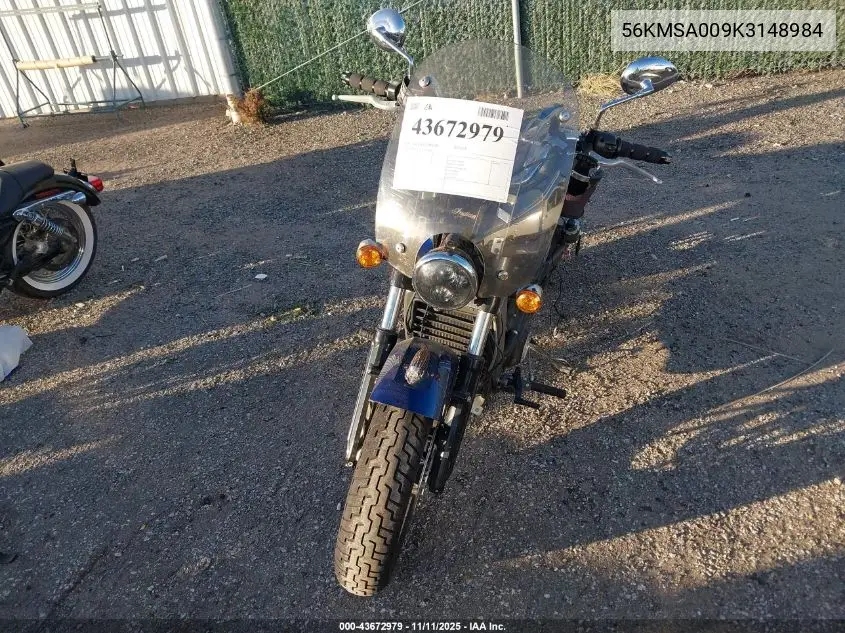 56KMSA009K3148984 2019 Indian Motorcycle Co. Scout Abs