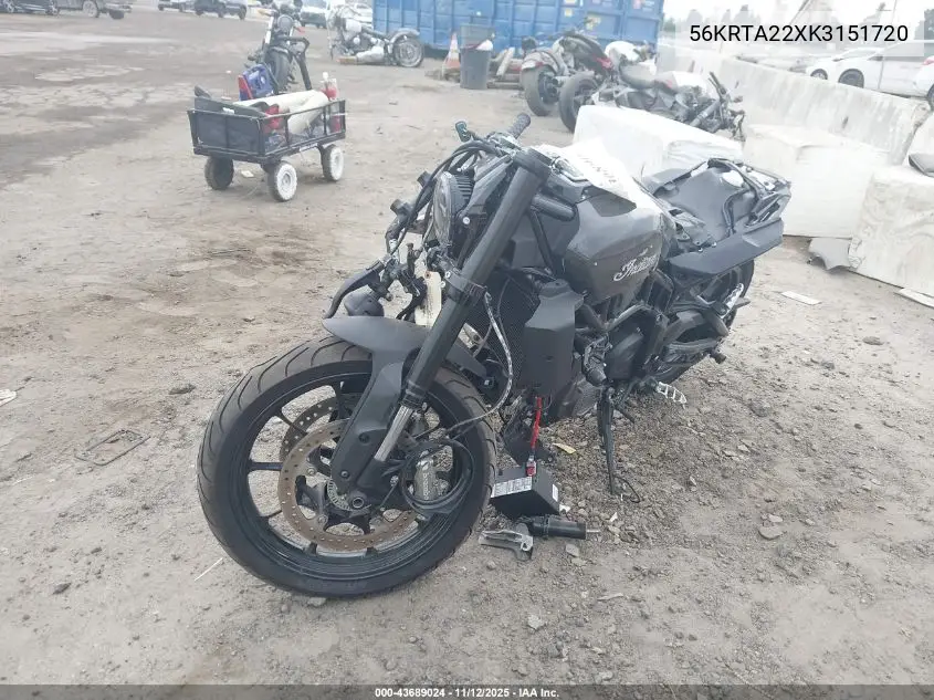56KRTA22XK3151720 2019 Indian Motorcycle Co. Ftr 1200