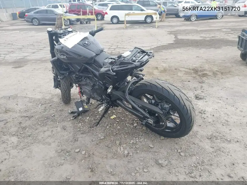 56KRTA22XK3151720 2019 Indian Motorcycle Co. Ftr 1200