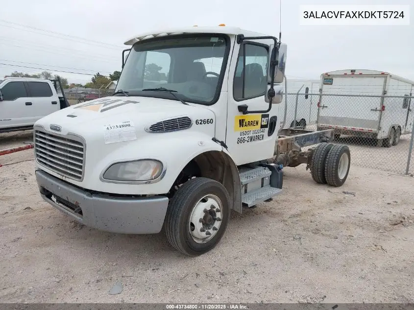 3ALACVFAXKDKT5724 2019 Freightliner M2 -106