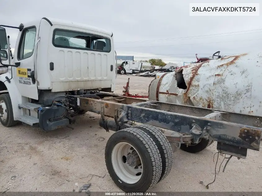 3ALACVFAXKDKT5724 2019 Freightliner M2 -106