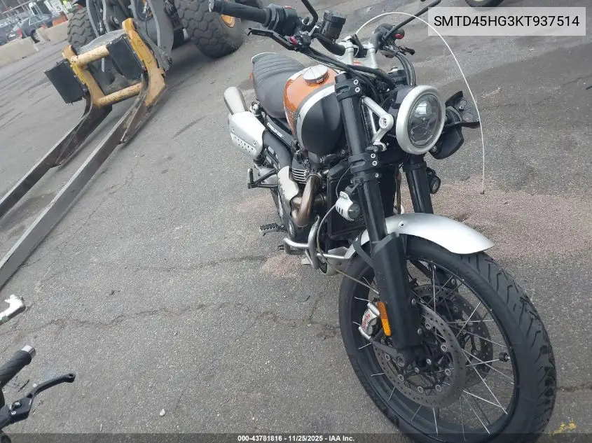 SMTD45HG3KT937514 2019 Triumph Motorcycle Scrambler 1200 Xc