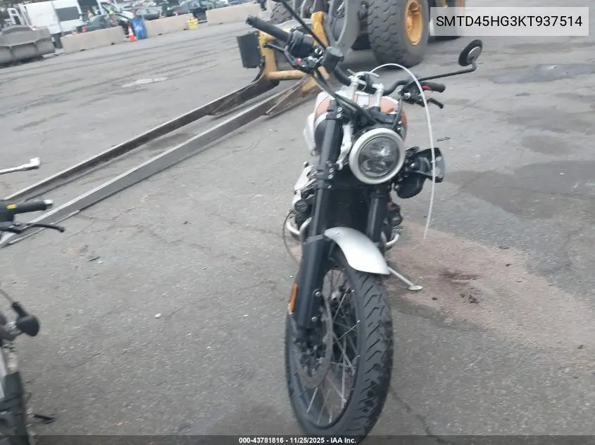 SMTD45HG3KT937514 2019 Triumph Motorcycle Scrambler 1200 Xc