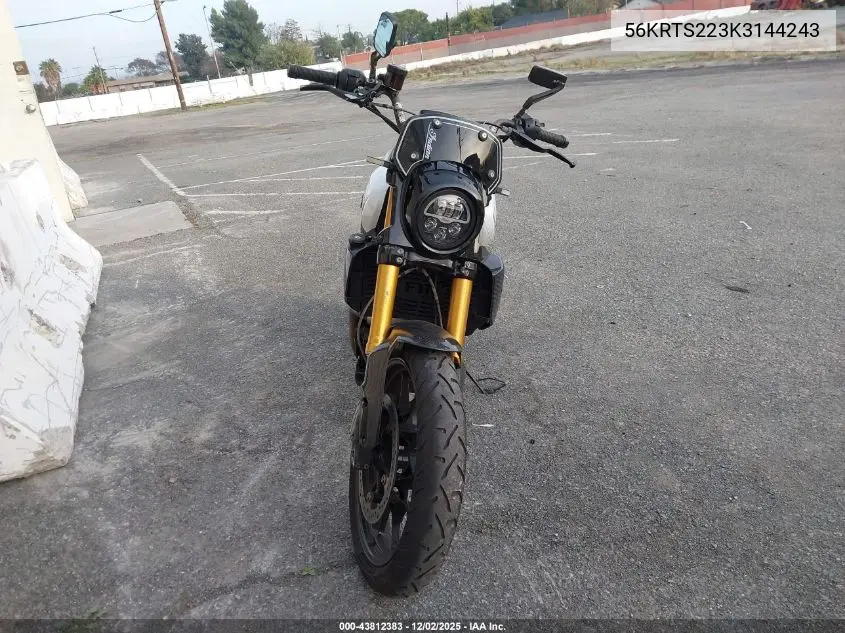 56KRTS223K3144243 2019 Indian Motorcycle Co. Ftr 1200 S