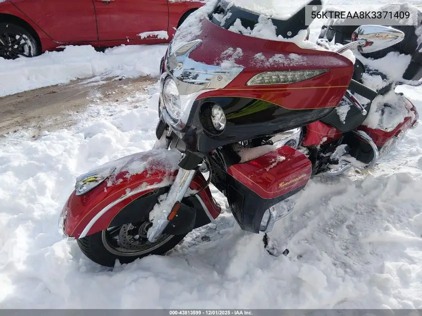 56KTREAA8K3371409 2019 Indian Motorcycle Co. Roadmaster Elite