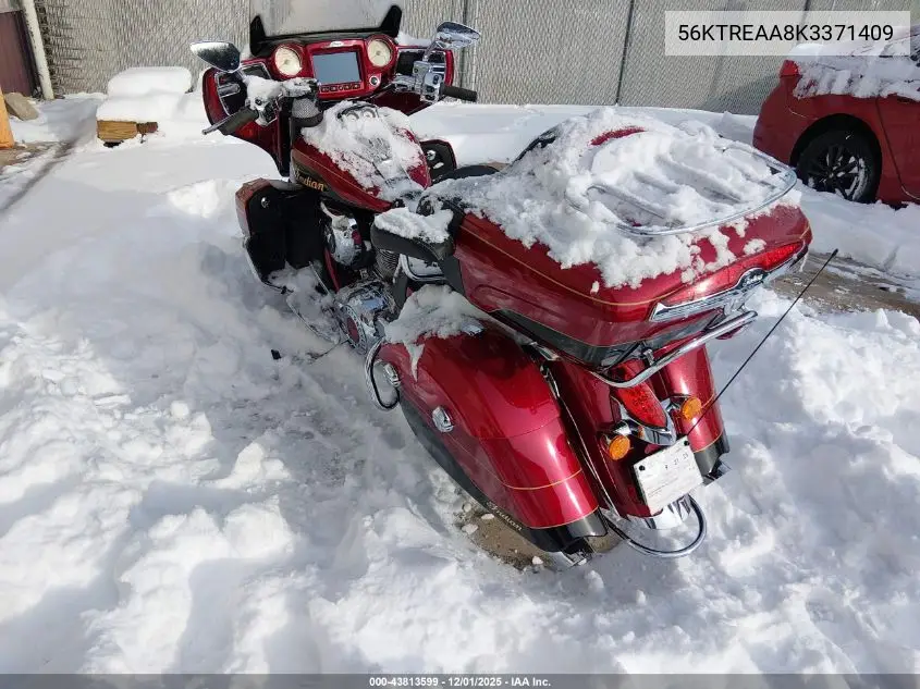 56KTREAA8K3371409 2019 Indian Motorcycle Co. Roadmaster Elite