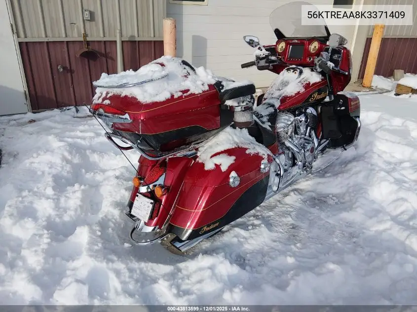 56KTREAA8K3371409 2019 Indian Motorcycle Co. Roadmaster Elite