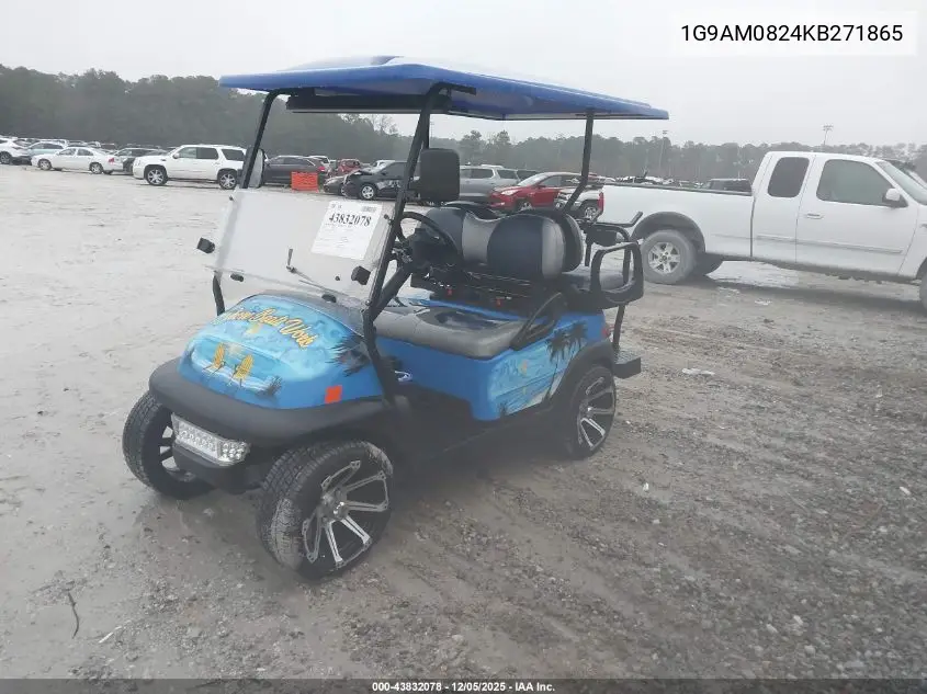 1G9AM0824KB271865 2019 Stca Golf Cart