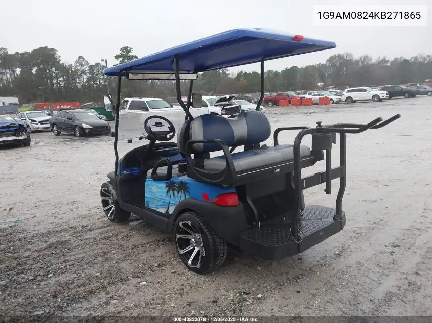 1G9AM0824KB271865 2019 Stca Golf Cart