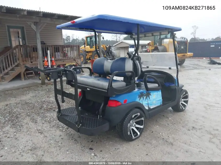 1G9AM0824KB271865 2019 Stca Golf Cart