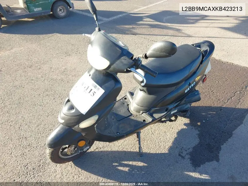L2BB9MCAXKB423213 2019 Jiangsu Baodiao Scooter