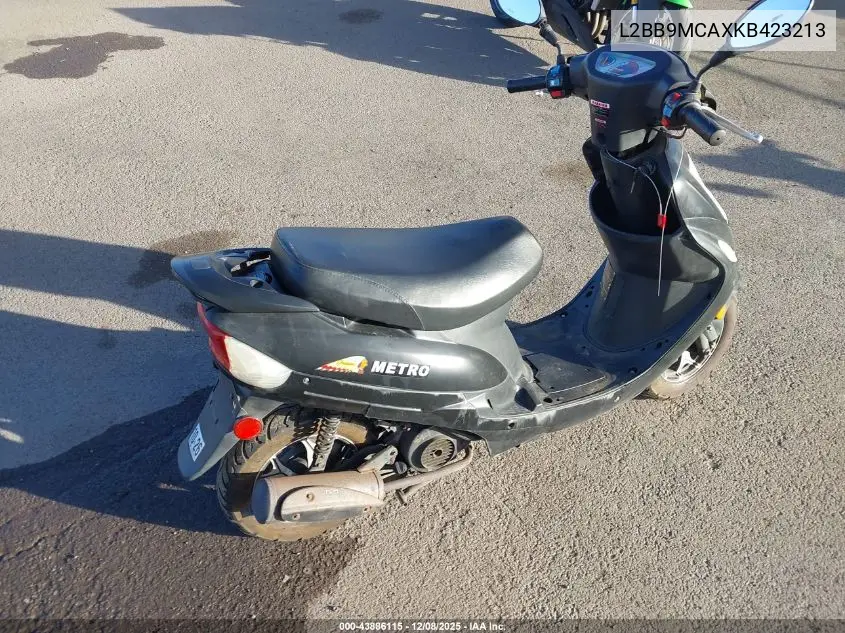 L2BB9MCAXKB423213 2019 Jiangsu Baodiao Scooter