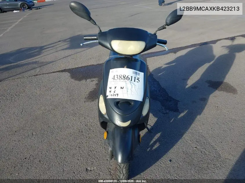 L2BB9MCAXKB423213 2019 Jiangsu Baodiao Scooter