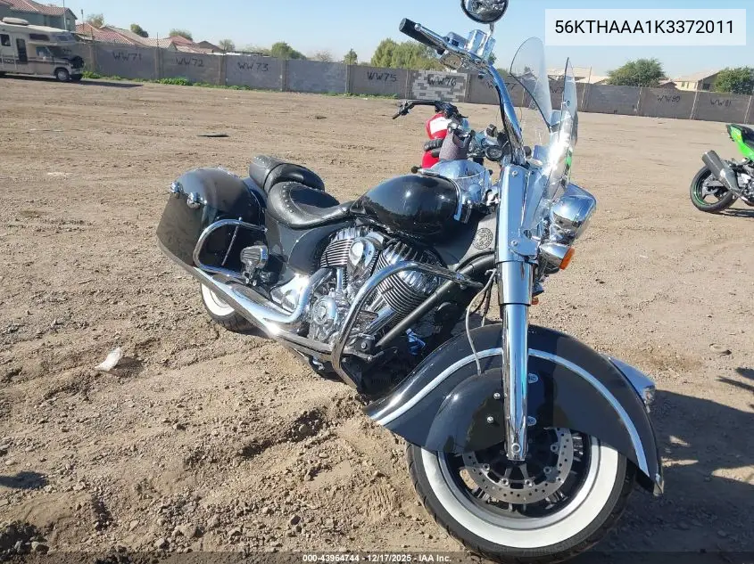 56KTHAAA1K3372011 2019 Indian Motorcycle Co. Springfield