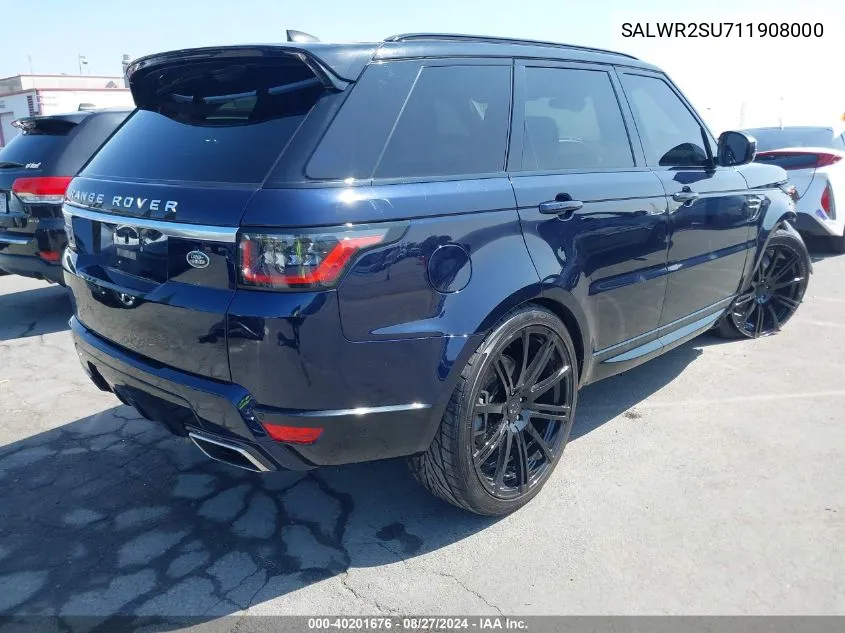 SALWR2SU7LA711908 2020 Land Rover Range Rover Sport Hse Mhev