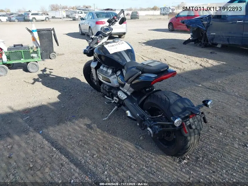 SMTG11JX1LT992893 2020 Triumph Motorcycle Rocket 3 R