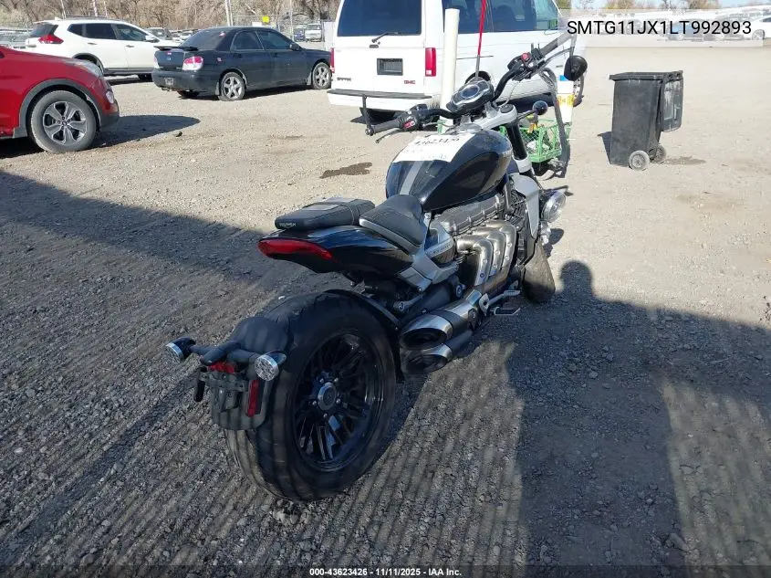 SMTG11JX1LT992893 2020 Triumph Motorcycle Rocket 3 R