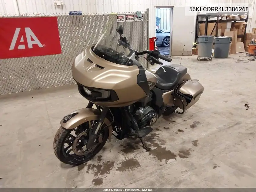56KLCDRR4L3386268 2020 Indian Motorcycle Co. Challenger Dark Horse