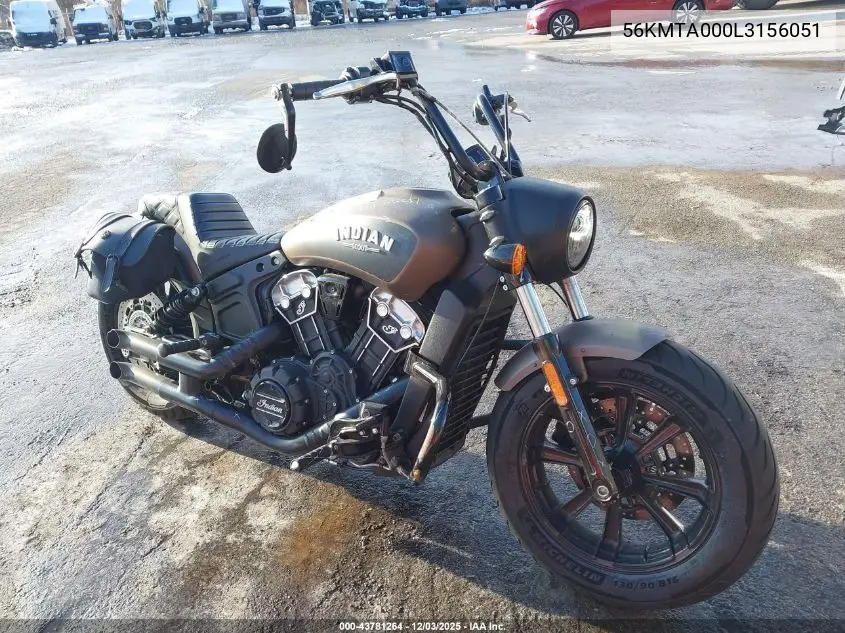 56KMTA000L3156051 2020 Indian Motorcycle Co. Scout Bobber Abs
