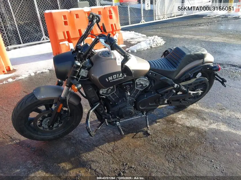 56KMTA000L3156051 2020 Indian Motorcycle Co. Scout Bobber Abs