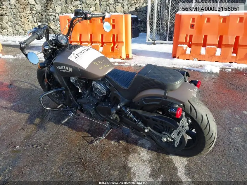 56KMTA000L3156051 2020 Indian Motorcycle Co. Scout Bobber Abs