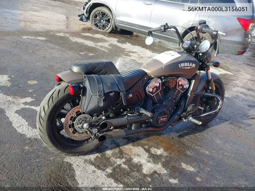 56KMTA000L3156051 2020 Indian Motorcycle Co. Scout Bobber Abs