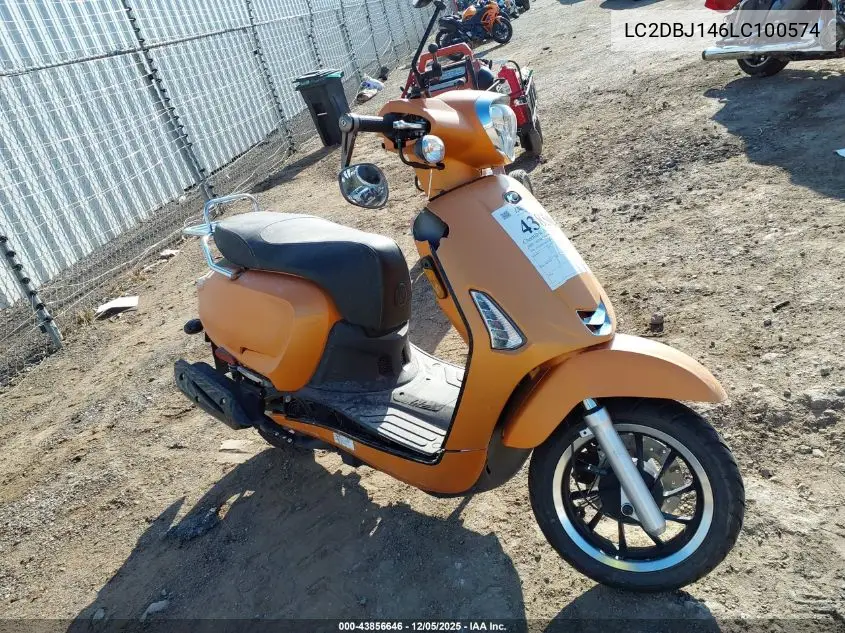 LC2DBJ146LC100574 2020 Kymco Usa Inc Like 150