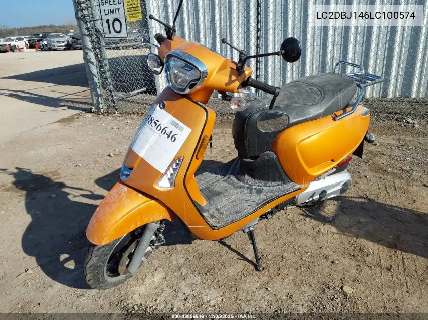 LC2DBJ146LC100574 2020 Kymco Usa Inc Like 150