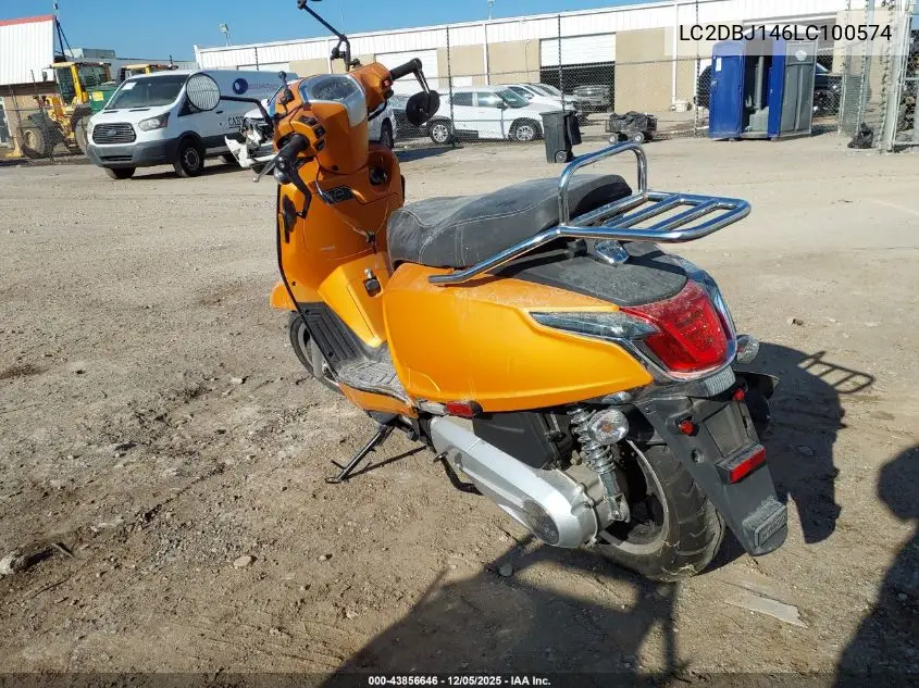 LC2DBJ146LC100574 2020 Kymco Usa Inc Like 150