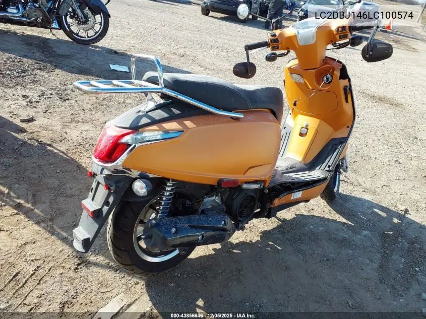 LC2DBJ146LC100574 2020 Kymco Usa Inc Like 150