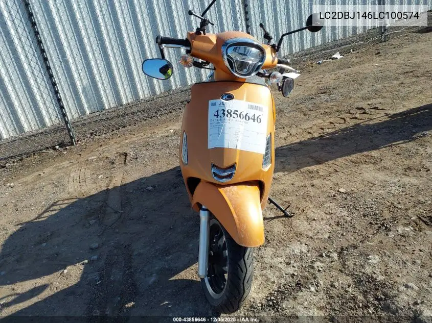 LC2DBJ146LC100574 2020 Kymco Usa Inc Like 150