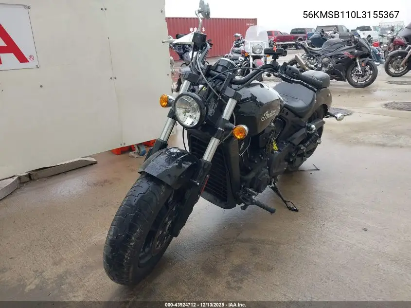 56KMSB110L3155367 2020 Indian Motorcycle Co. Scout Sixty