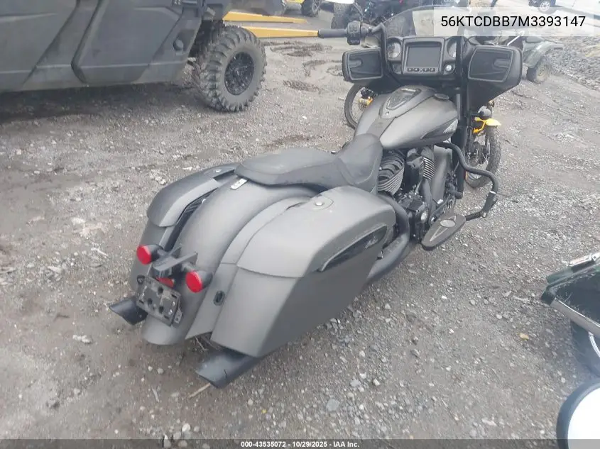 56KTCDBB7M3393147 2021 Indian Motorcycle Co. Chieftain Dark Horse