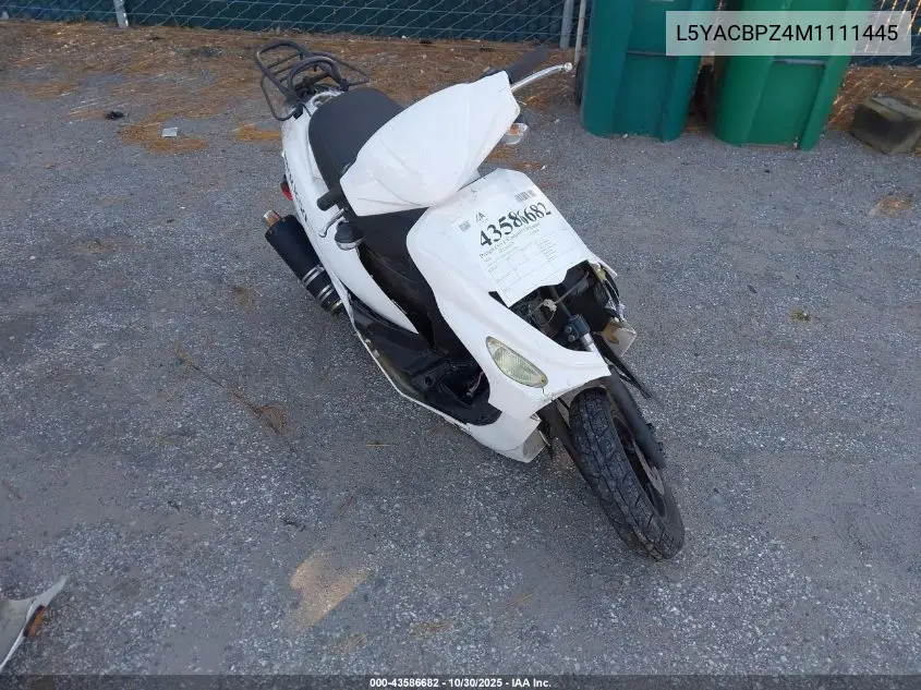 L5YACBPZ4M1111445 2021 Scooter Other