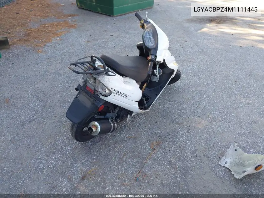 L5YACBPZ4M1111445 2021 Scooter Other