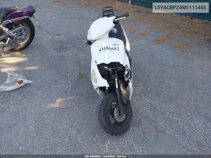 L5YACBPZ4M1111445 2021 Scooter Other