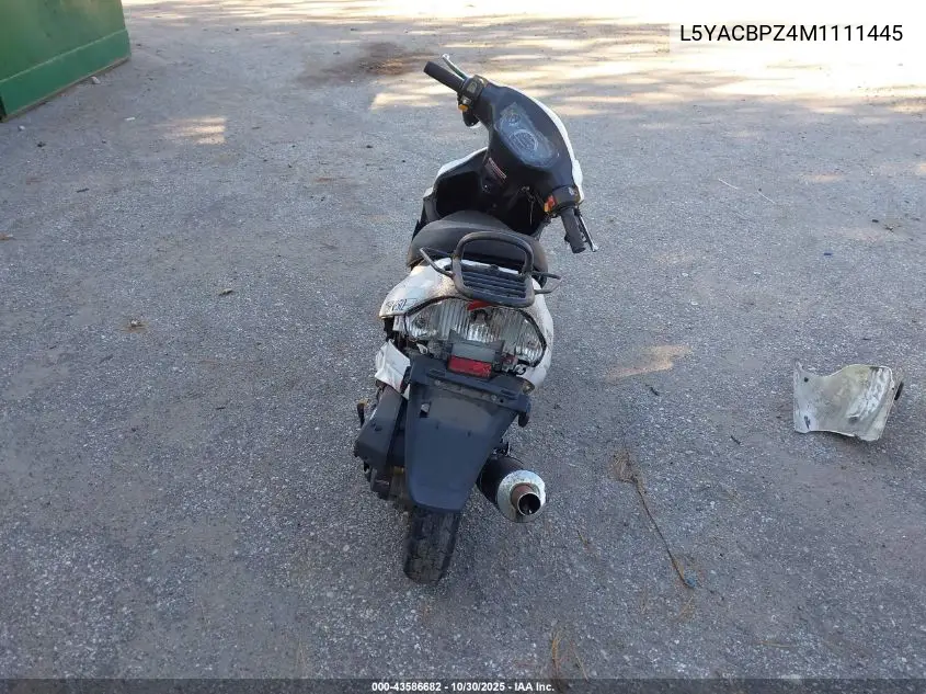 L5YACBPZ4M1111445 2021 Scooter Other