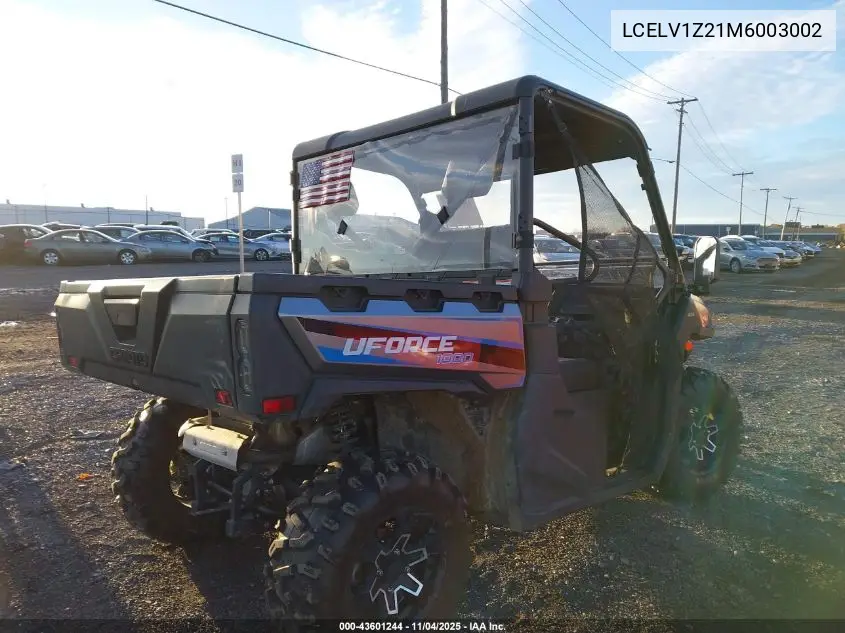 LCELV1Z21M6003002 2021 Cf Moto Uforce