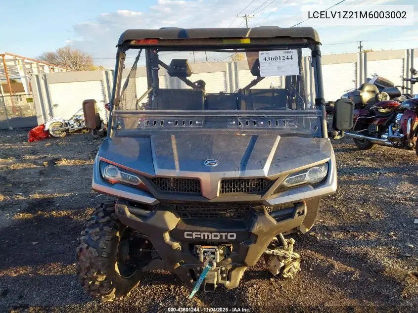 LCELV1Z21M6003002 2021 Cf Moto Uforce