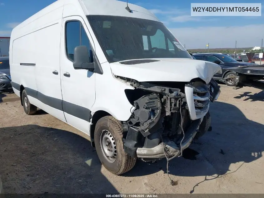 W2Y4DDHY1MT054465 2021 Freightliner Sprinter 2500 High Roof I4 Diesel