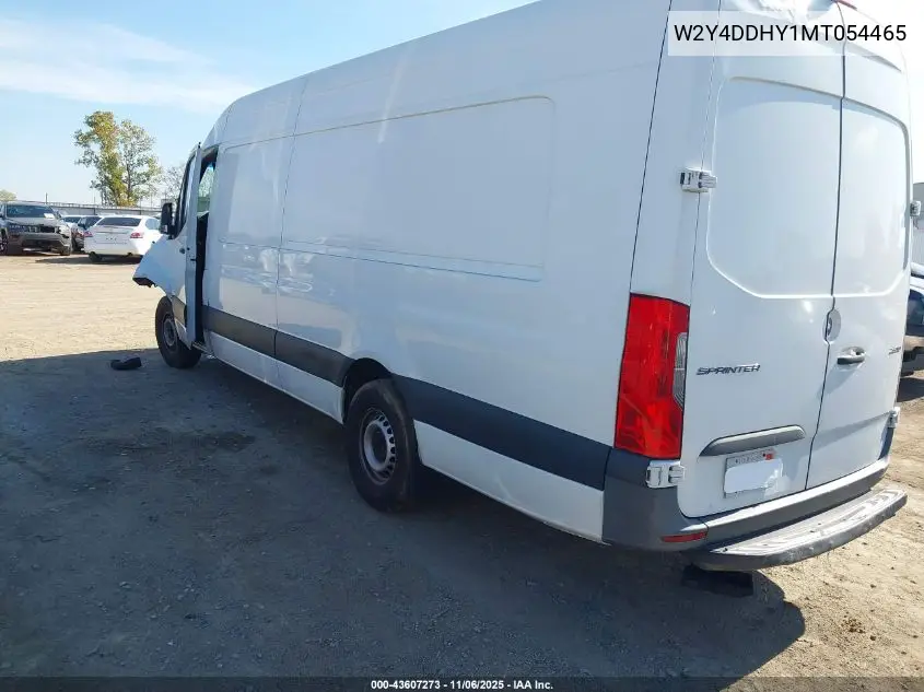 W2Y4DDHY1MT054465 2021 Freightliner Sprinter 2500 High Roof I4 Diesel