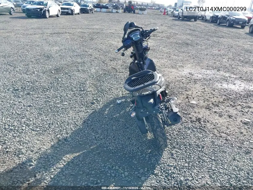 LC2T0J14XMC000299 2021 Kymco Usa Inc People S150