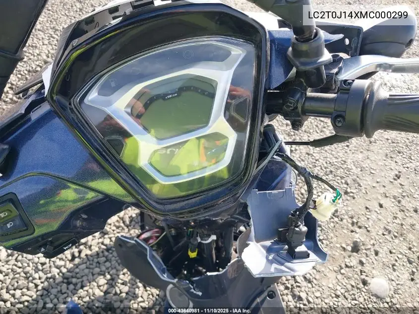 LC2T0J14XMC000299 2021 Kymco Usa Inc People S150